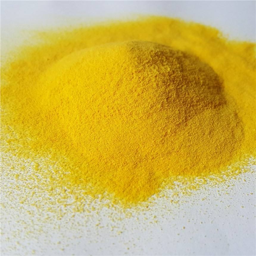 Description of the process of using polyaluminium chloride to treat landscape sewage